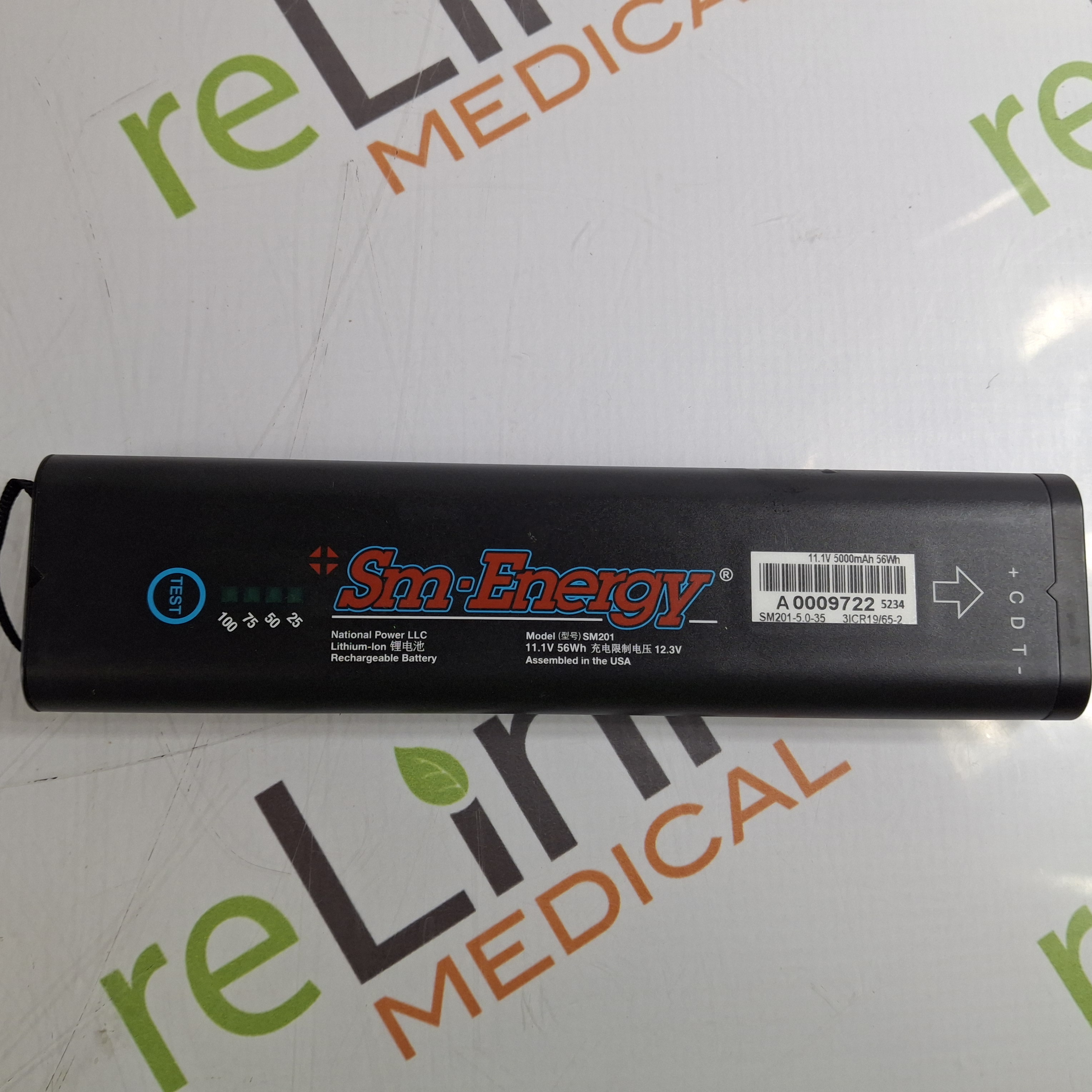 National Power LLC Sm-Energy SM201 11.1v Li-on Bat | LabX.com