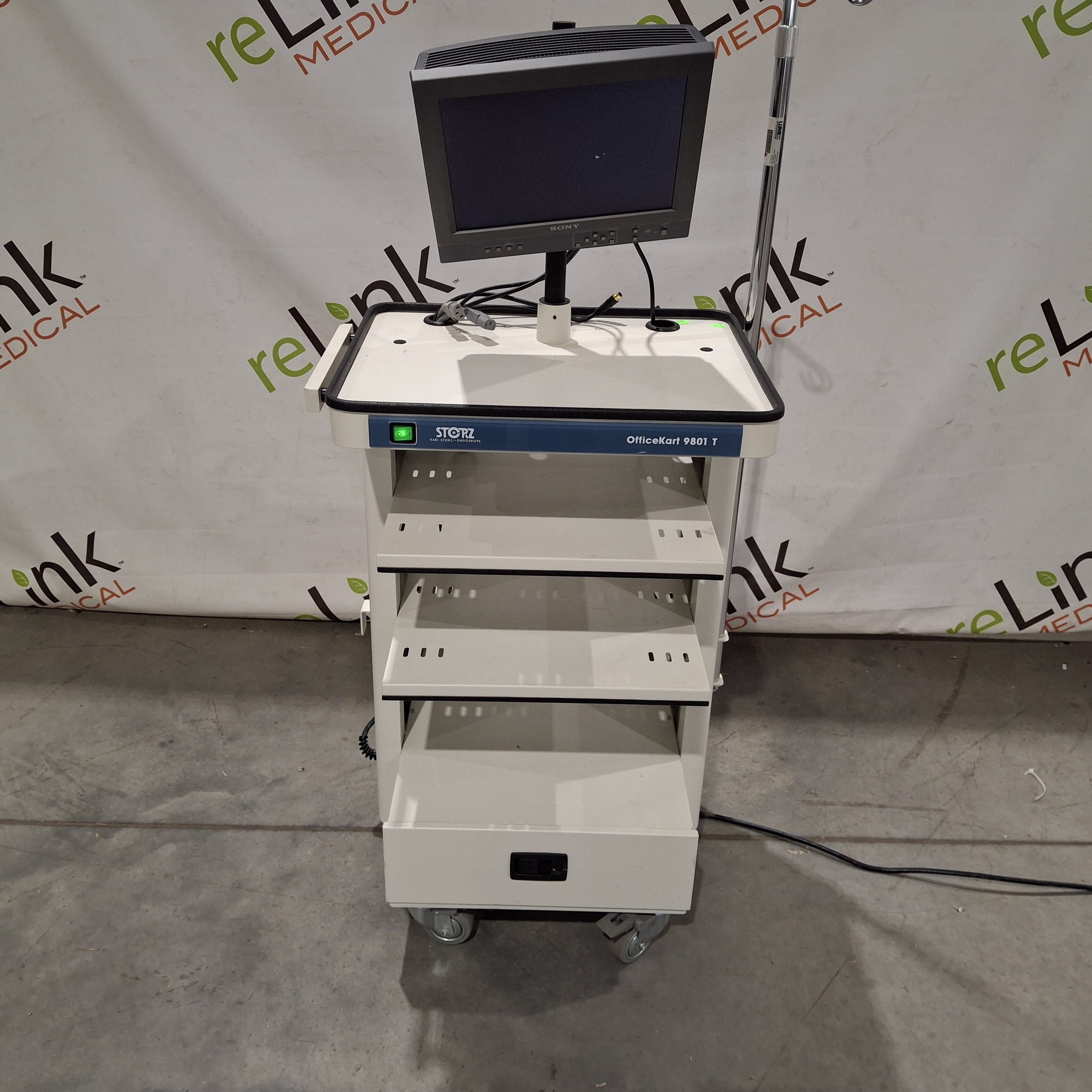 Karl Storz OfficeKart 9801 Endoscopy Cart | LabX.com