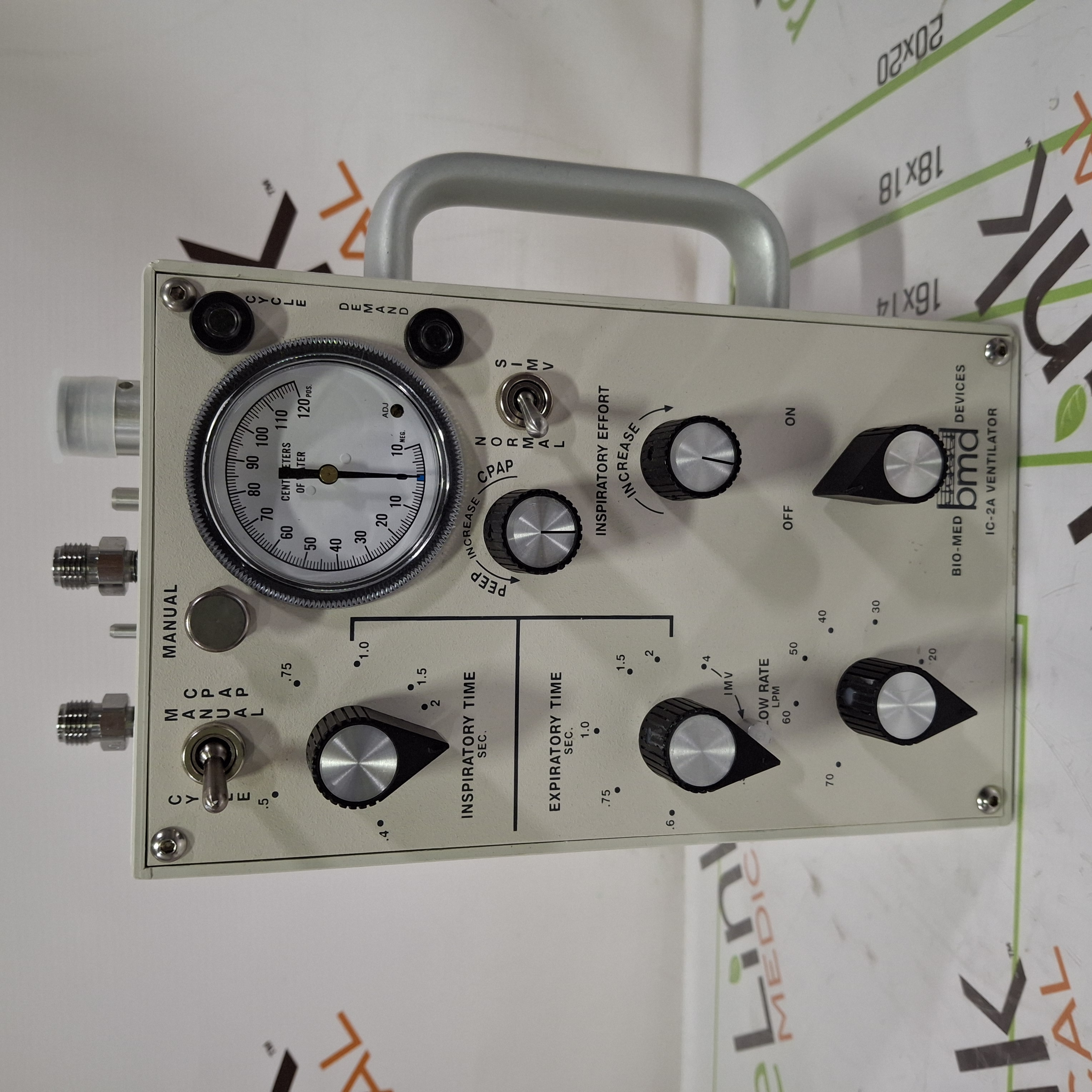 Bio-Med Devices IC-2A Transport Ventilator | LabX.com